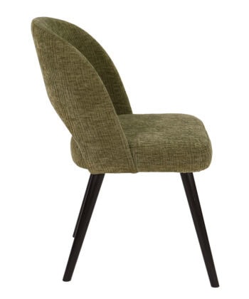 Grey Upholstered Dining Chair