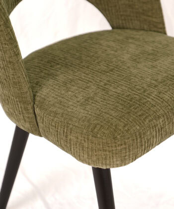 Grey Upholstered Dining Chair