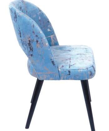 Grey Upholstered Dining Chair