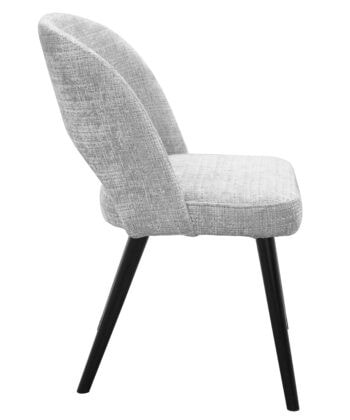 Grey Upholstered Dining Chair
