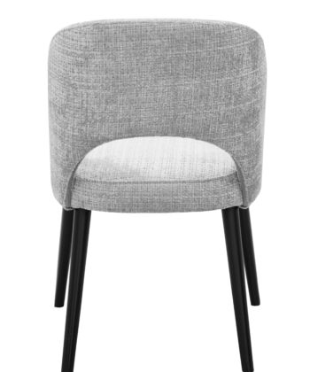 Grey Upholstered Dining Chair