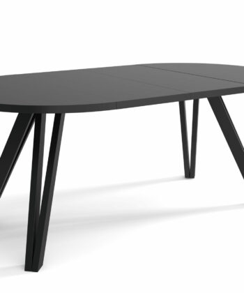 Noir Dining Set with Extendable Table and Chairs