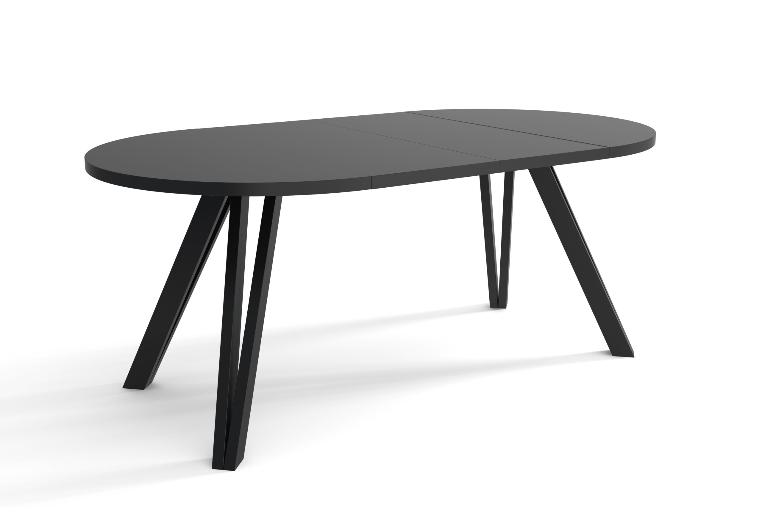 Noir Dining Set with Extendable Table and Chairs