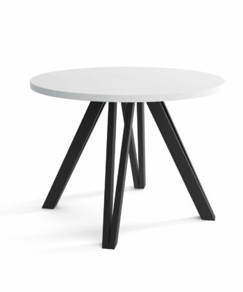 Noir Dining Set with Extendable Table and Chairs