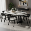 Tovo Extandable Table  Black or White 100-180cm