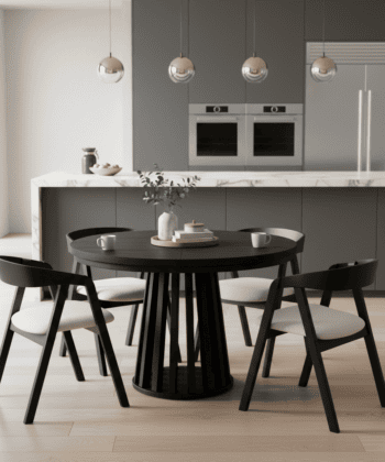 Tovo Extendable Table  Black or White 100-180cm