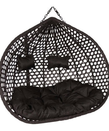 Two‑Person Hanging Cocoon Chair