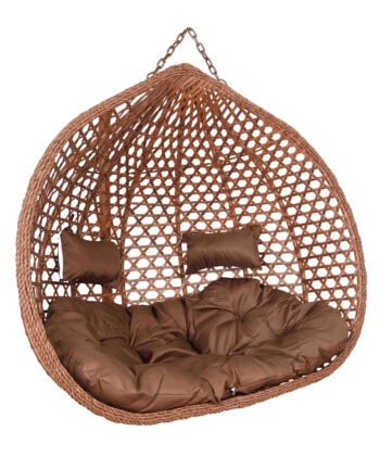 Two‑Person Hanging Cocoon Chair