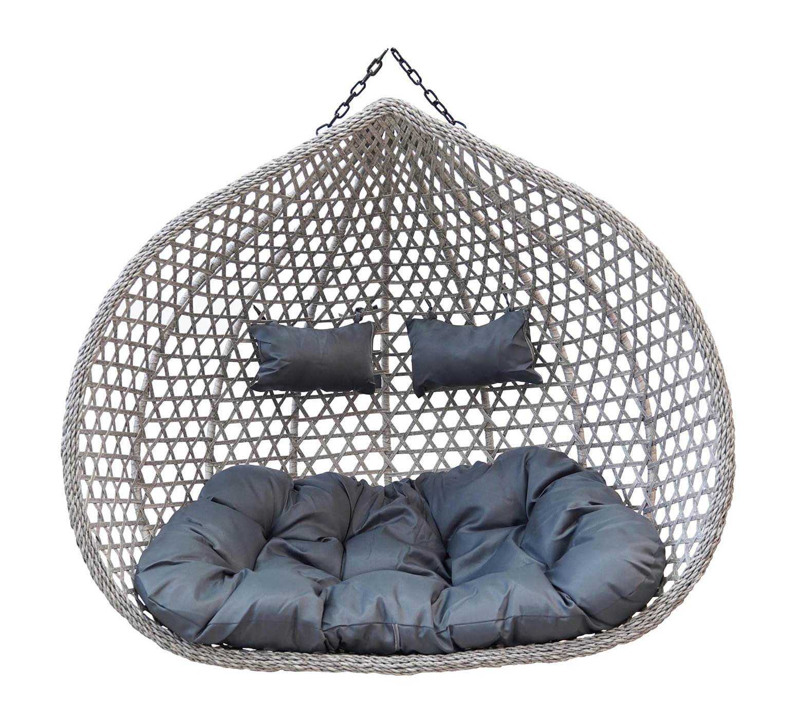 Two‑Person Hanging Cocoon Chair