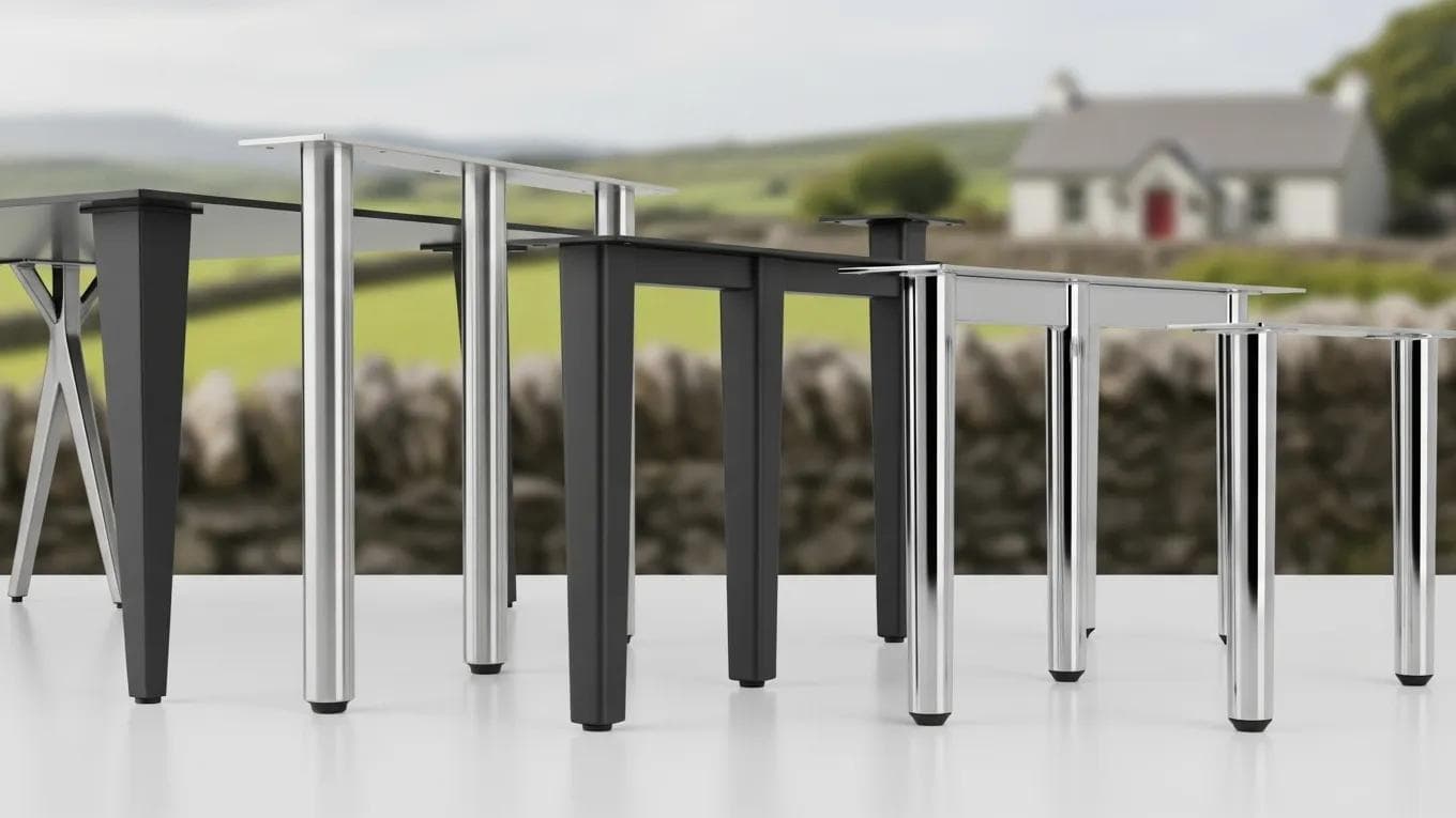 Premium Steel Table Legs in Ireland