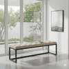 Tufted Loft Bench 220x40cm and 50cm/h &ndash; Industrial Design