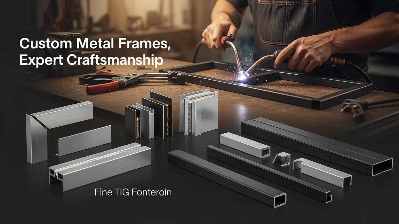 Custom Metal Frames, Expert Craftsmanship