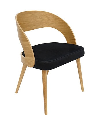 Dublin Oak Dining Chair Cafe and Restaurant Seating