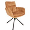 Mustard Yellow Upholstered Dining Chair