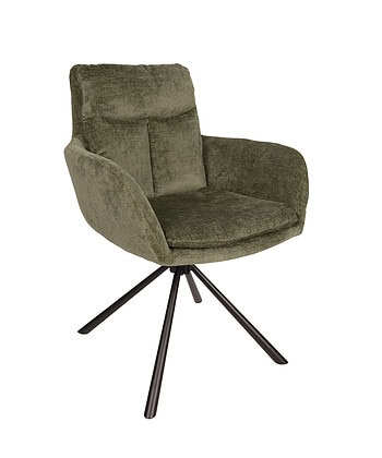 Mustard Yellow Upholstered Dining Chair