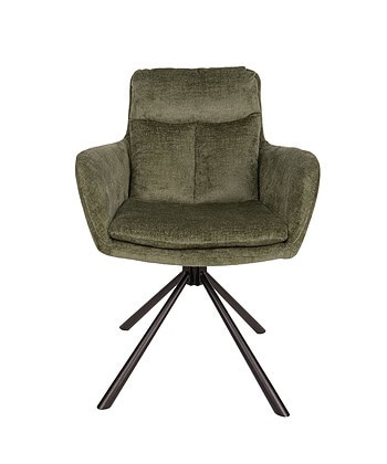 Mustard Yellow Upholstered Dining Chair