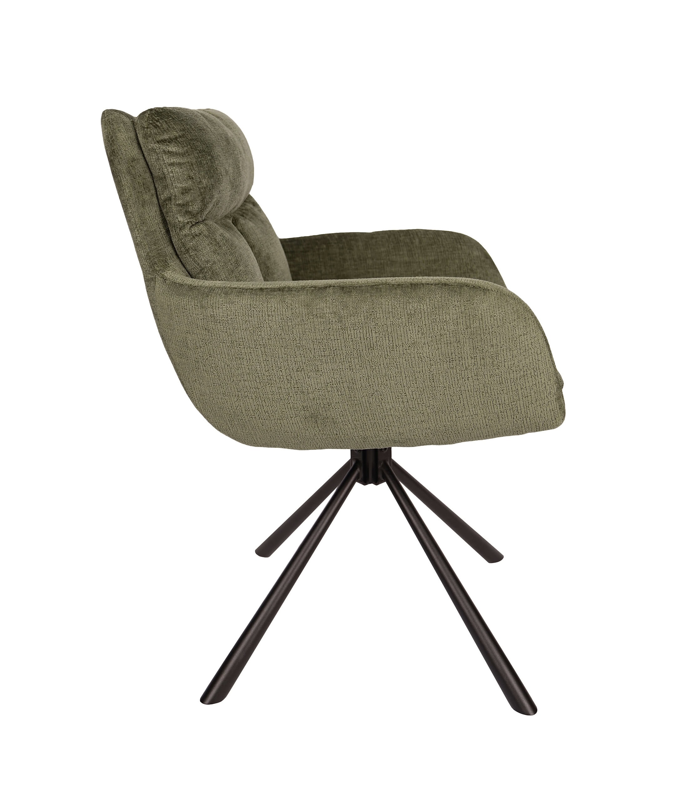 Mustard Yellow Upholstered Dining Chair