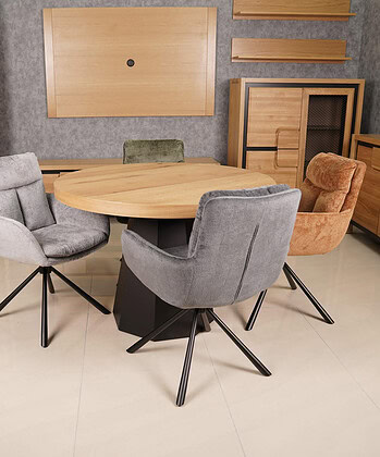 Mustard Yellow Upholstered Dining Chair