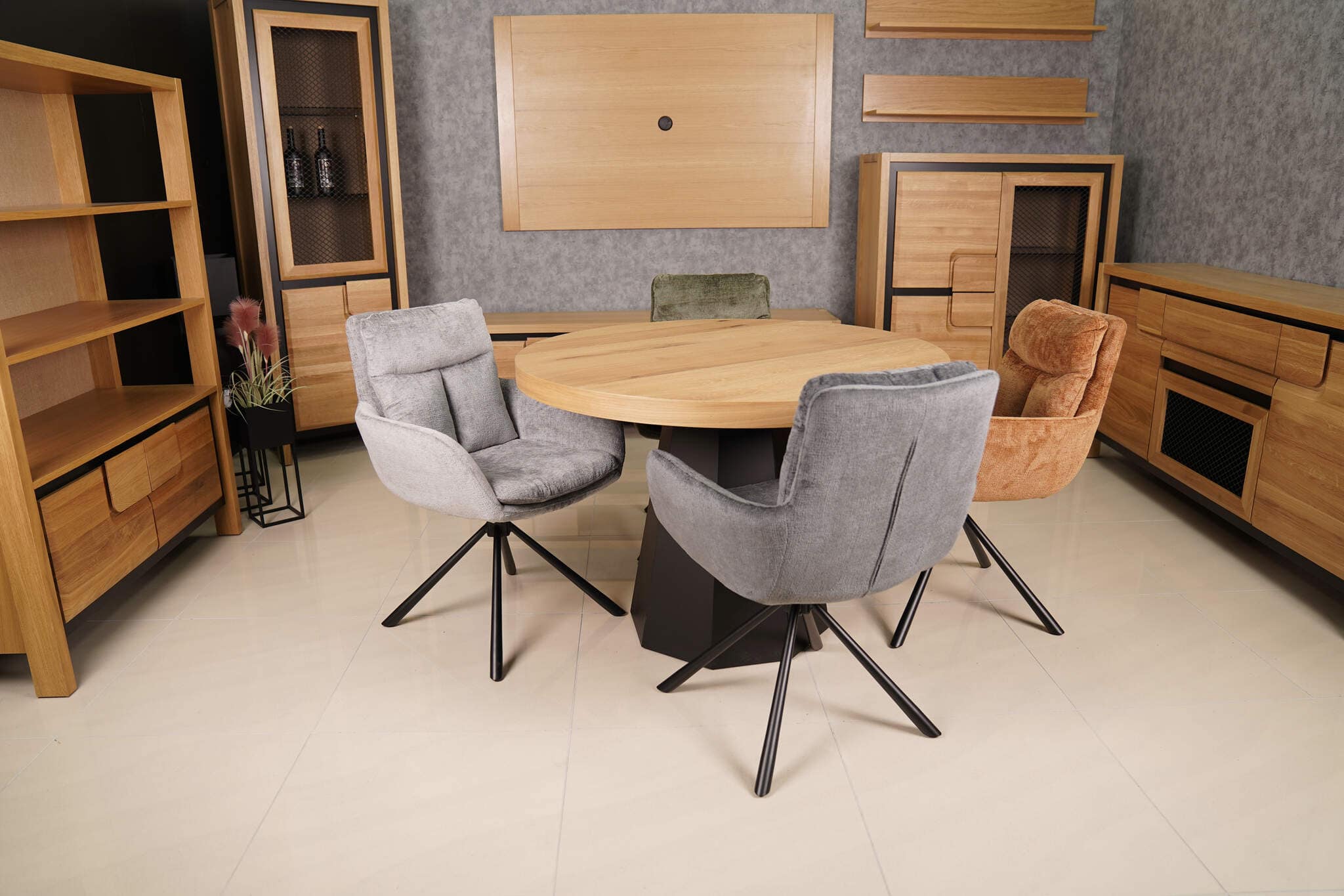 Mustard Yellow Upholstered Dining Chair