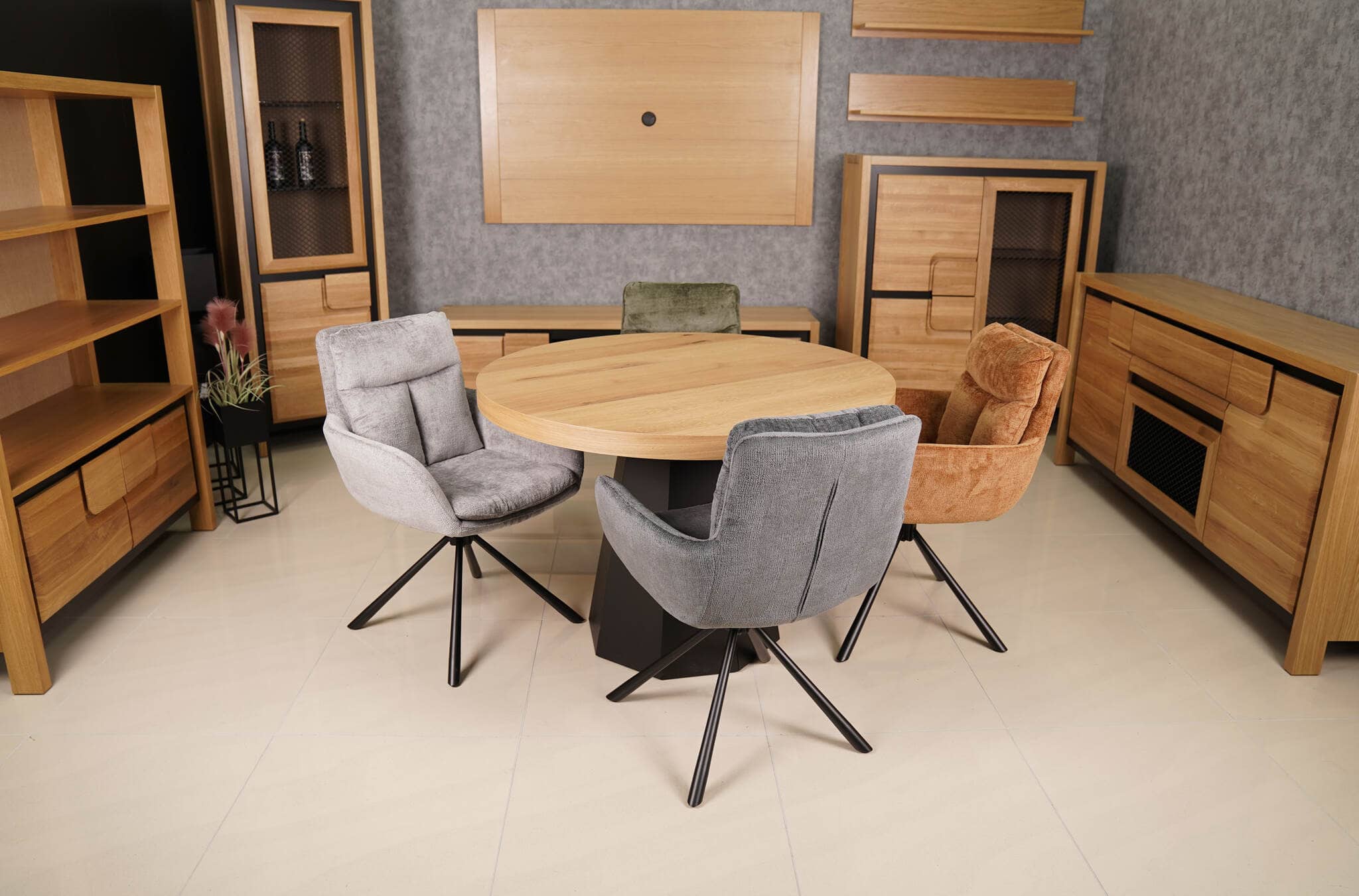 Mustard Yellow Upholstered Dining Chair