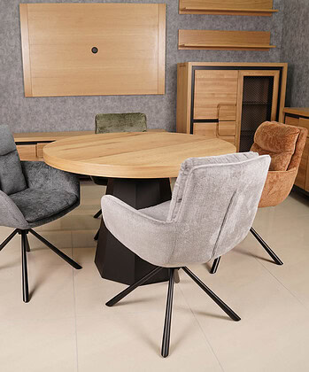 Mustard Yellow Upholstered Dining Chair