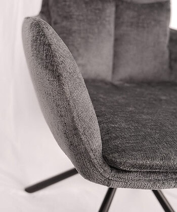 Mustard Yellow Upholstered Dining Chair