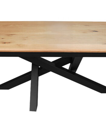 Alveris Rectangular Extendable Acrylic Dining Table 140-180×80 cm – Anthracite Loft Desk