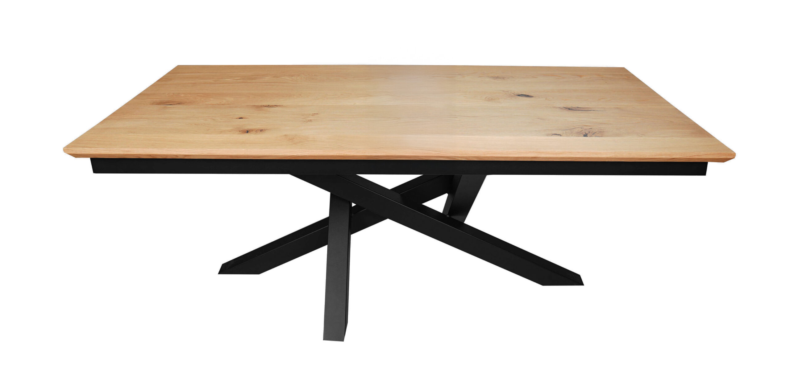 Alveris Rectangular Extendable Acrylic Dining Table 140-180×80 cm – Anthracite Loft Desk