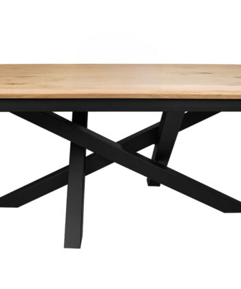 Alveris Rectangular Extendable Acrylic Dining Table 140-180×80 cm – Anthracite Loft Desk