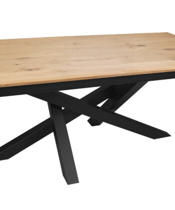 Alveris Rectangular Extendable Acrylic Dining Table 140-180×80 cm – Anthracite Loft Desk