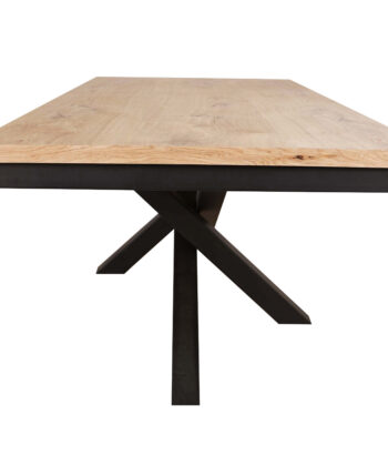 Arvian Rectangular Extendable Dining Table 160-240×90 cm – Natural Oak Veneer Loft Desk