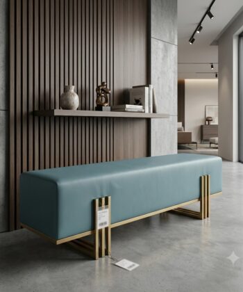 Aurora Modern Upholstered Bench