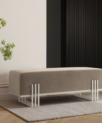 Aurora Modern Upholstered Bench