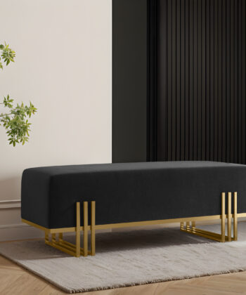 Aurora Modern Upholstered Bench