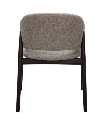 Designer Dining Chair – Luxury Upholstered Armchair with Beech Legs | PouffeLOVE