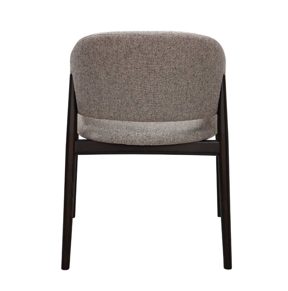 Designer Dining Chair – Luxury Upholstered Armchair with Beech Legs | PouffeLOVE