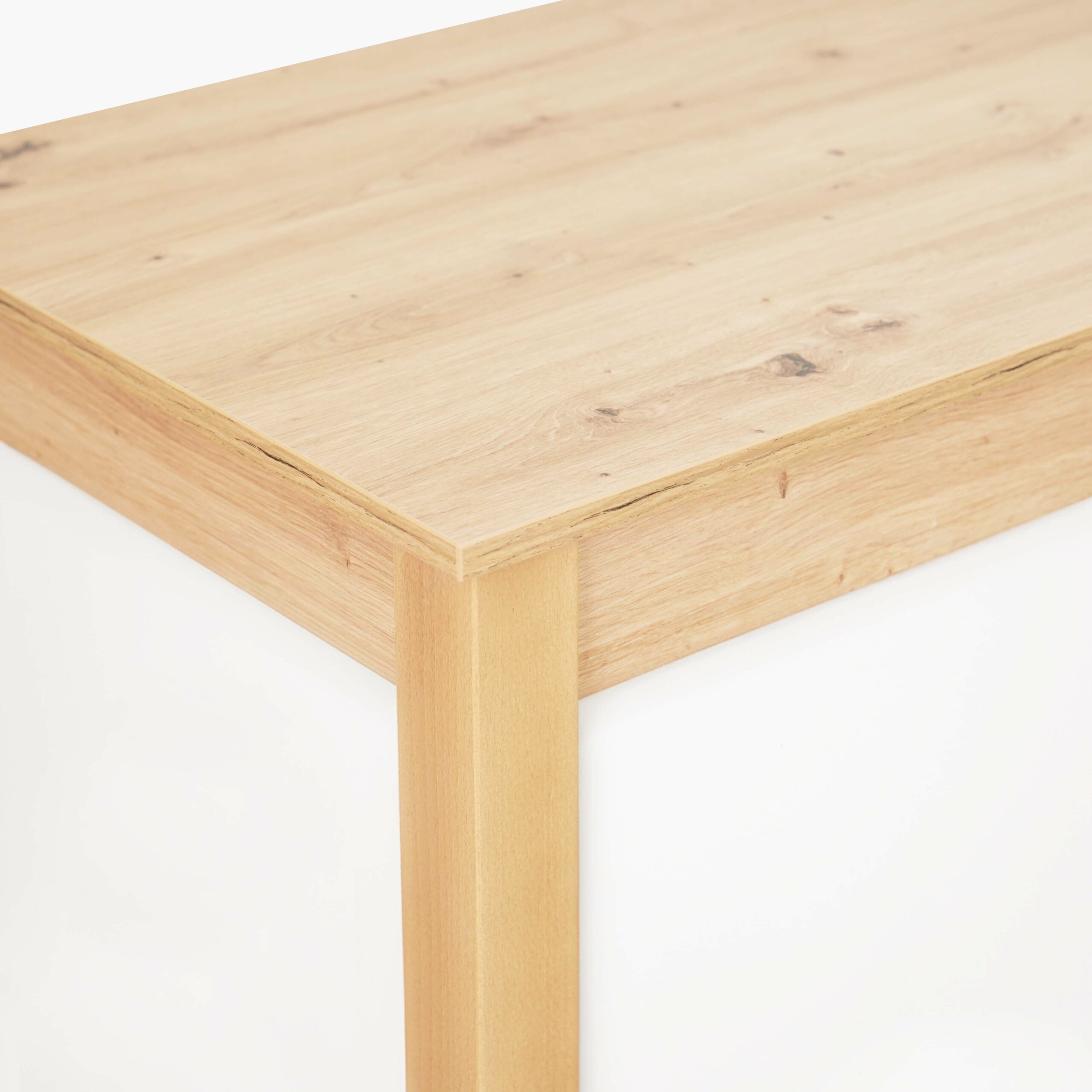 Florian Rectangular Compact Dining Table 90×60 cm – Artisan Oak Kitchen Desk