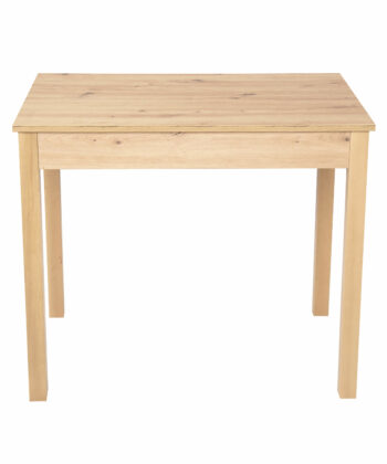 Florian Rectangular Compact Dining Table 90×60 cm – Artisan Oak Kitchen Desk