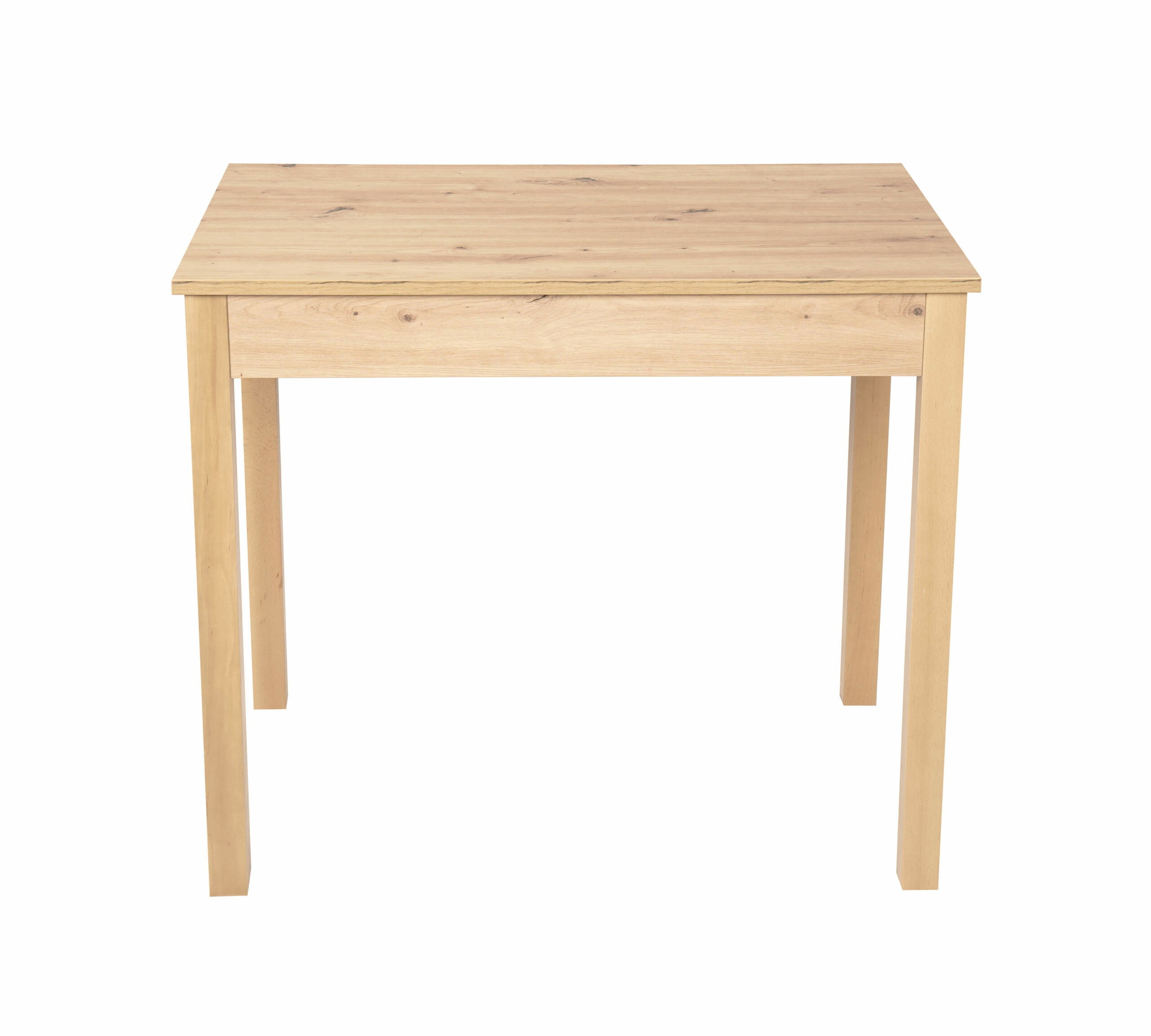 Florian Rectangular Compact Dining Table 90×60 cm – Artisan Oak Kitchen Desk