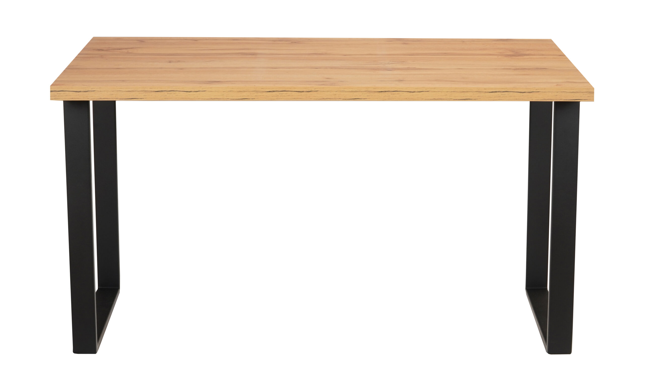 Kamel Rectangular Industrial Dining Table 120×80 cm – Wotan Oak Loft Desk