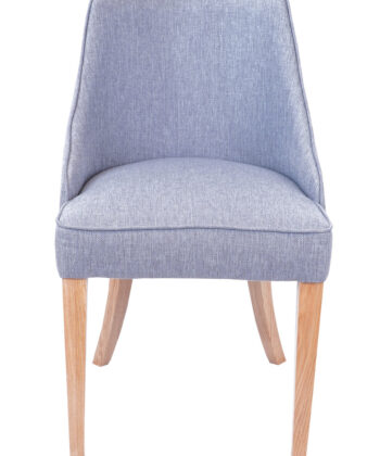 Luxury Oak Dining Chair | Chenille Accent Chair Ireland