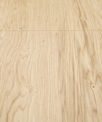Sora Round Extendable Dining Table – Natural Oak  & Cross Metal Base