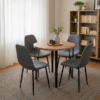 Vesta Round Extendable Dining Table ø 80+50 cm