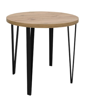 Vesta Round Extendable Dining Table ø 80+50 cm