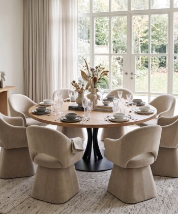 Barro Mils Modern Velvet Dining Chair