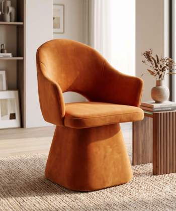 Barro Mils Modern Velvet Dining Chair