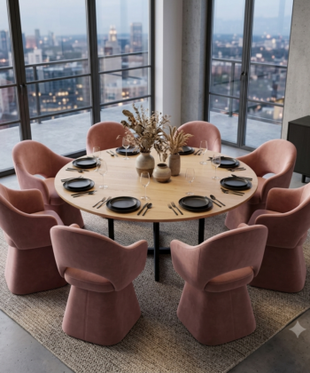 Barro Mils Modern Velvet Dining Chair