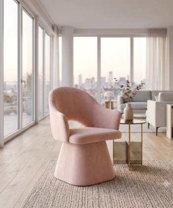 Barro Mils Modern Velvet Dining Chair