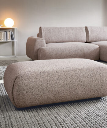Denver Luxury Rectangular Pouffe – Large 113x70 cm Lounge Ottoman