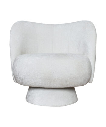 Elena Contemporary Fabric Lounge Chair